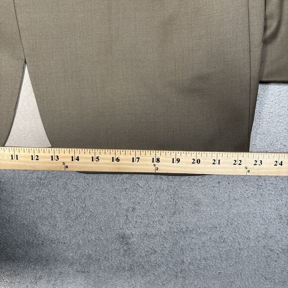Lauren Ralph Lauren Suit‎ 2 Piece Men’s Size 44R/34W Olive Green Wool - Picture 8 of 16
